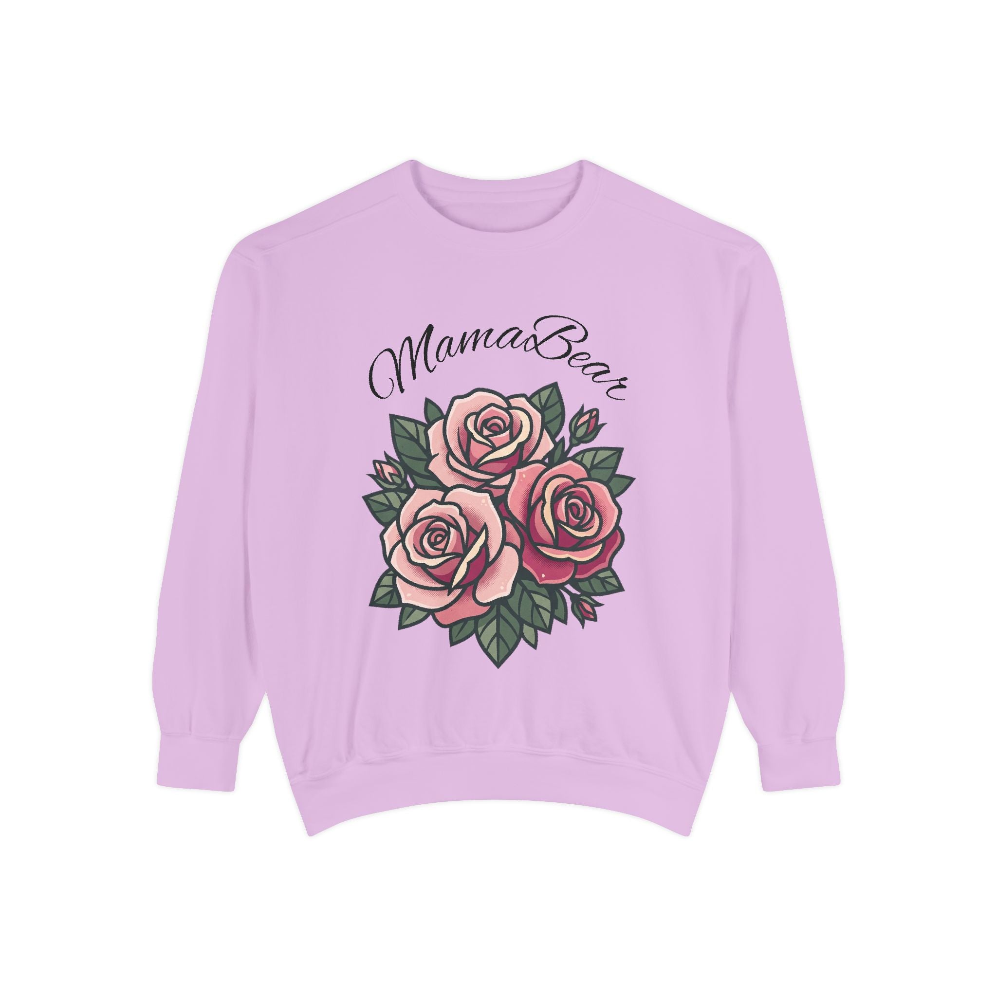 Long Sleeve Mama Bear Roses Sweatshirt- a Gift for every Occasion