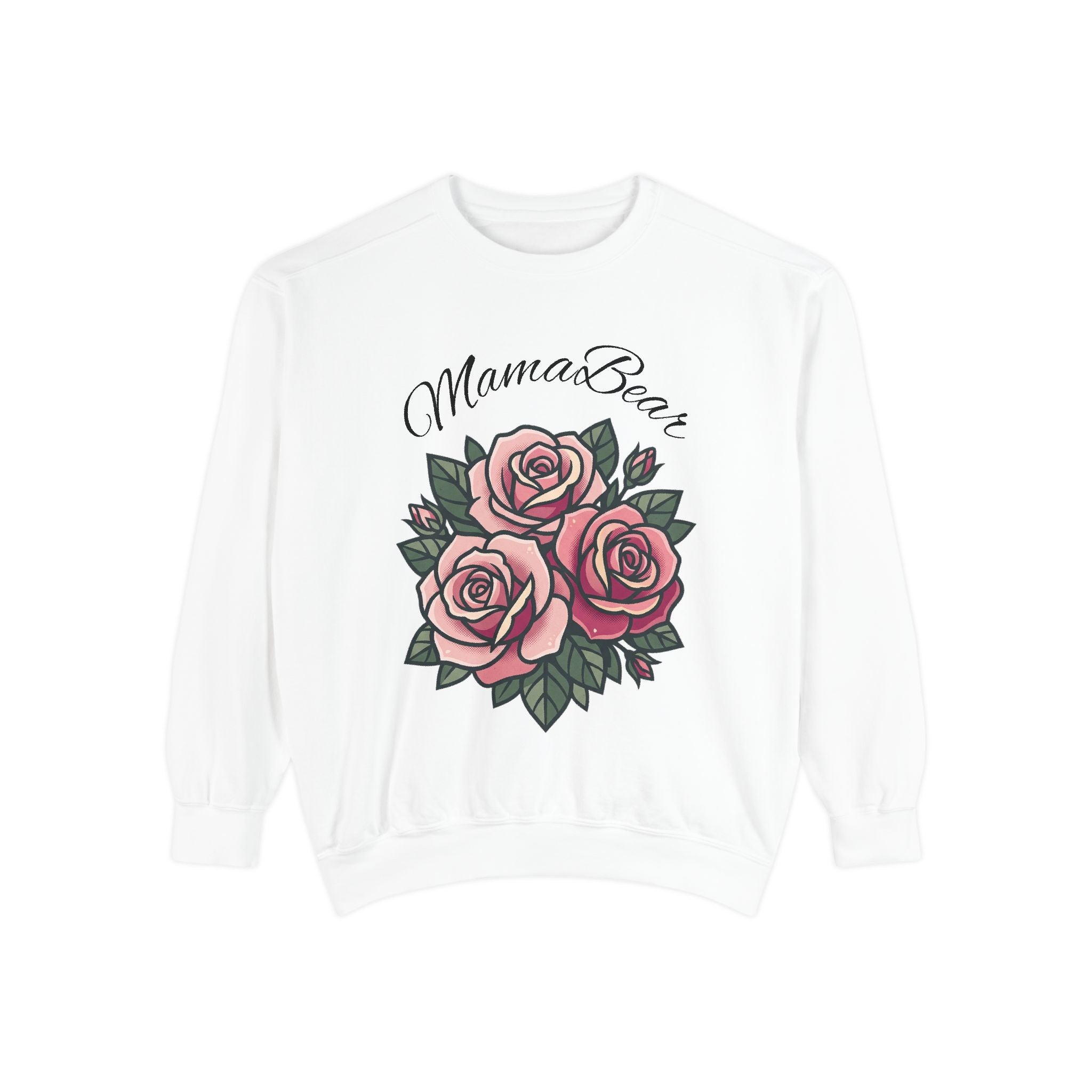 Long Sleeve Mama Bear Roses Sweatshirt- a Gift for every Occasion