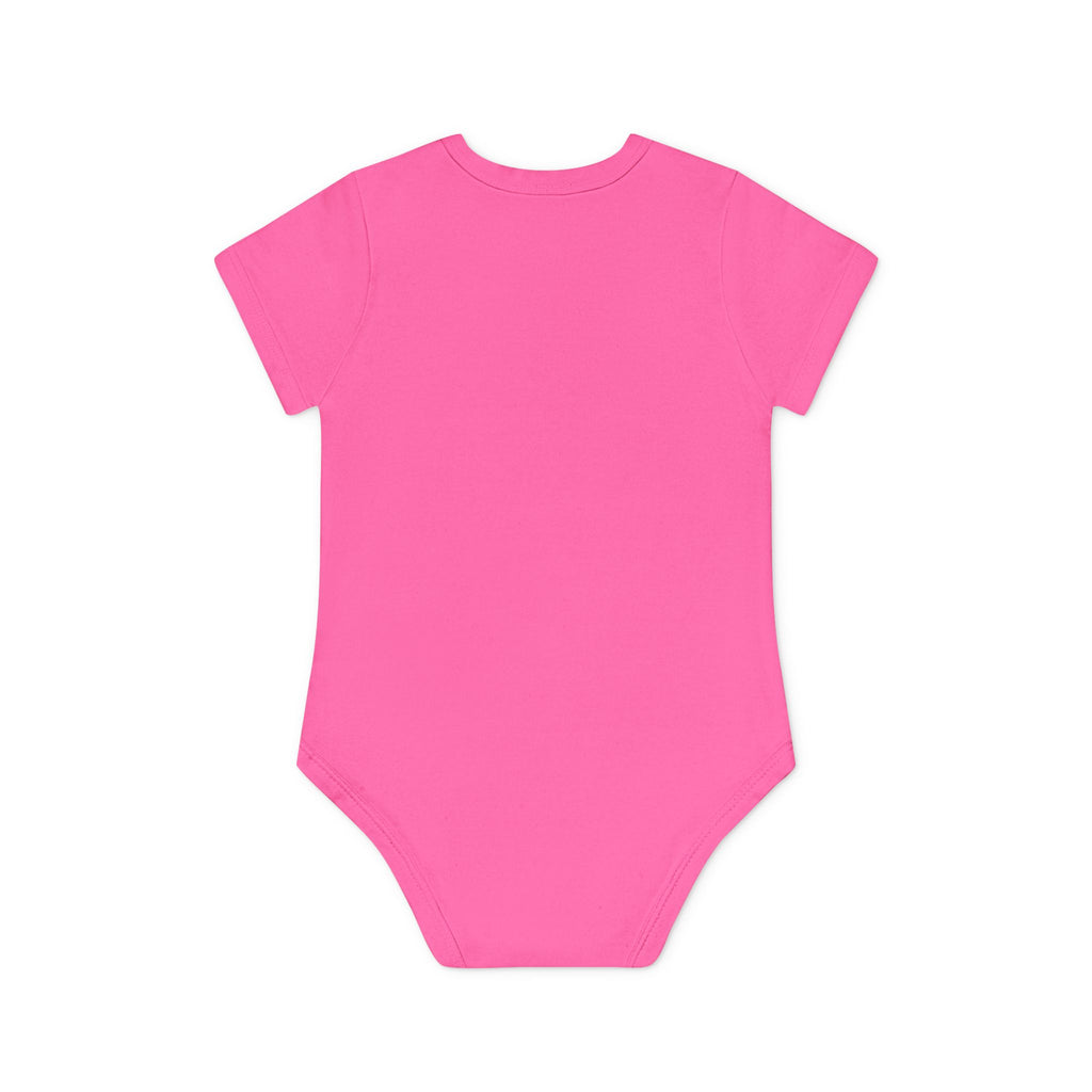 Mom's Fav Baby Bodysuit – Floral Infant Organic Short Sleeve Onesie