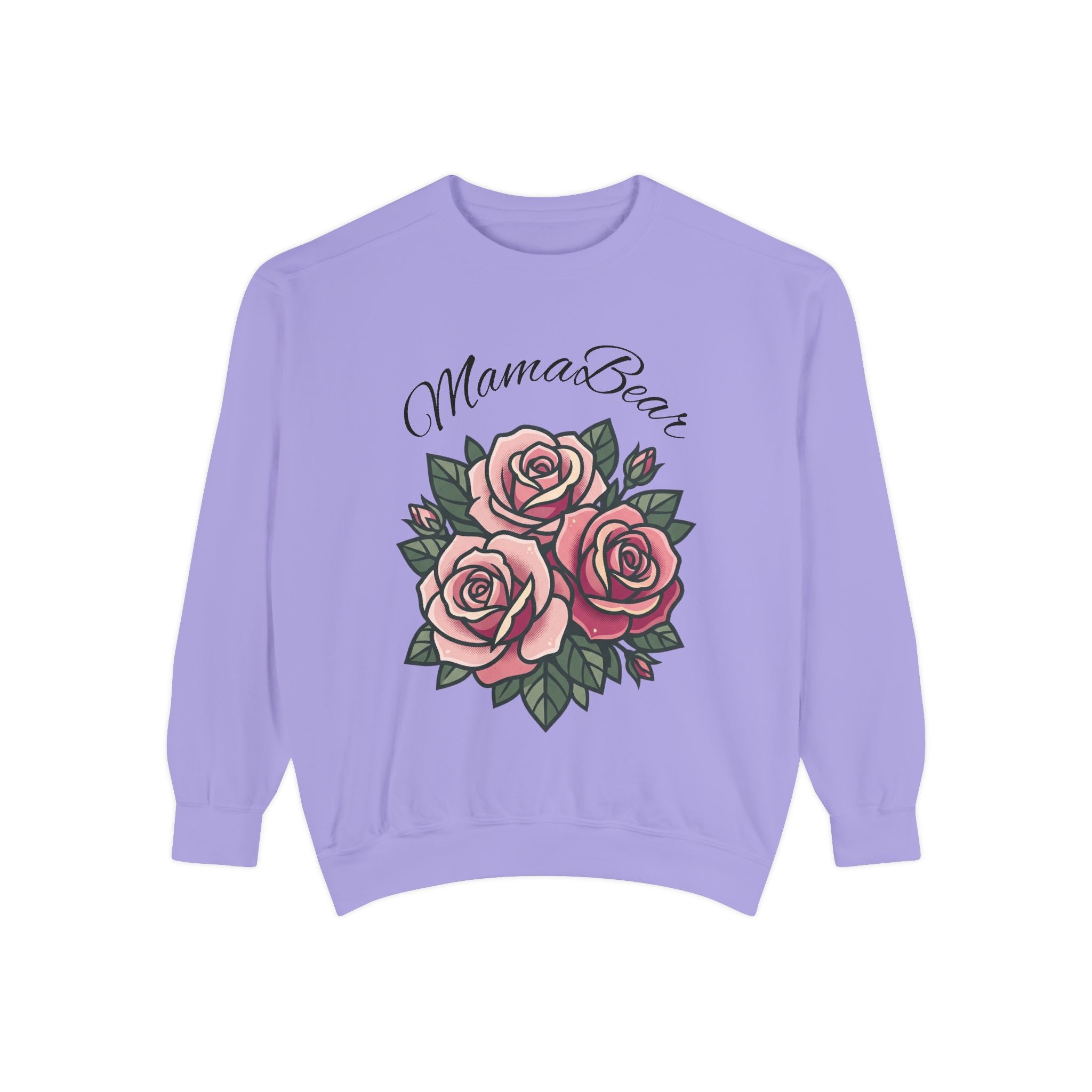 Long Sleeve Mama Bear Roses Sweatshirt- a Gift for every Occasion