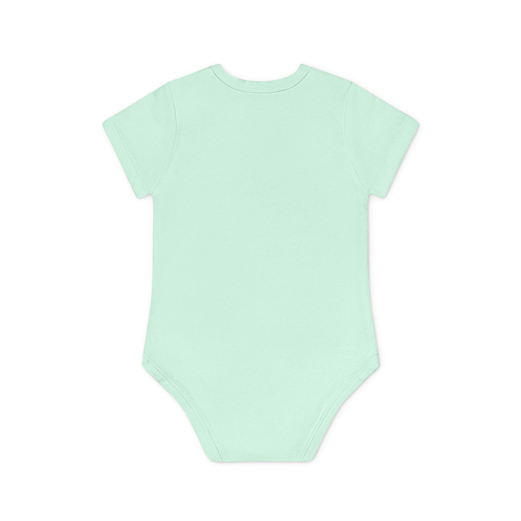 Mom's Fav Baby Bodysuit – Floral Infant Organic Short Sleeve Onesie