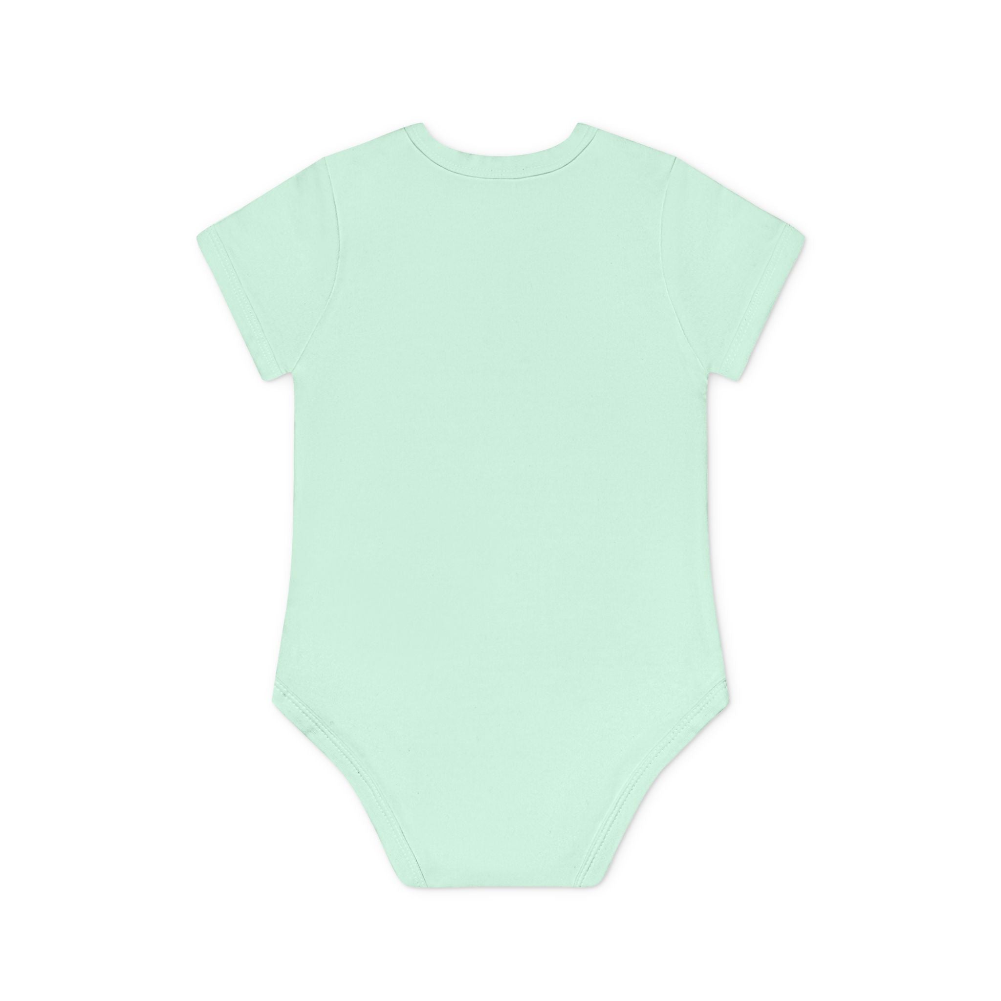 Mom's Fav Baby Bodysuit – Floral Infant Organic Short Sleeve Onesie