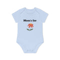 Mom's Fav Baby Bodysuit – Floral Infant Organic Short Sleeve Onesie