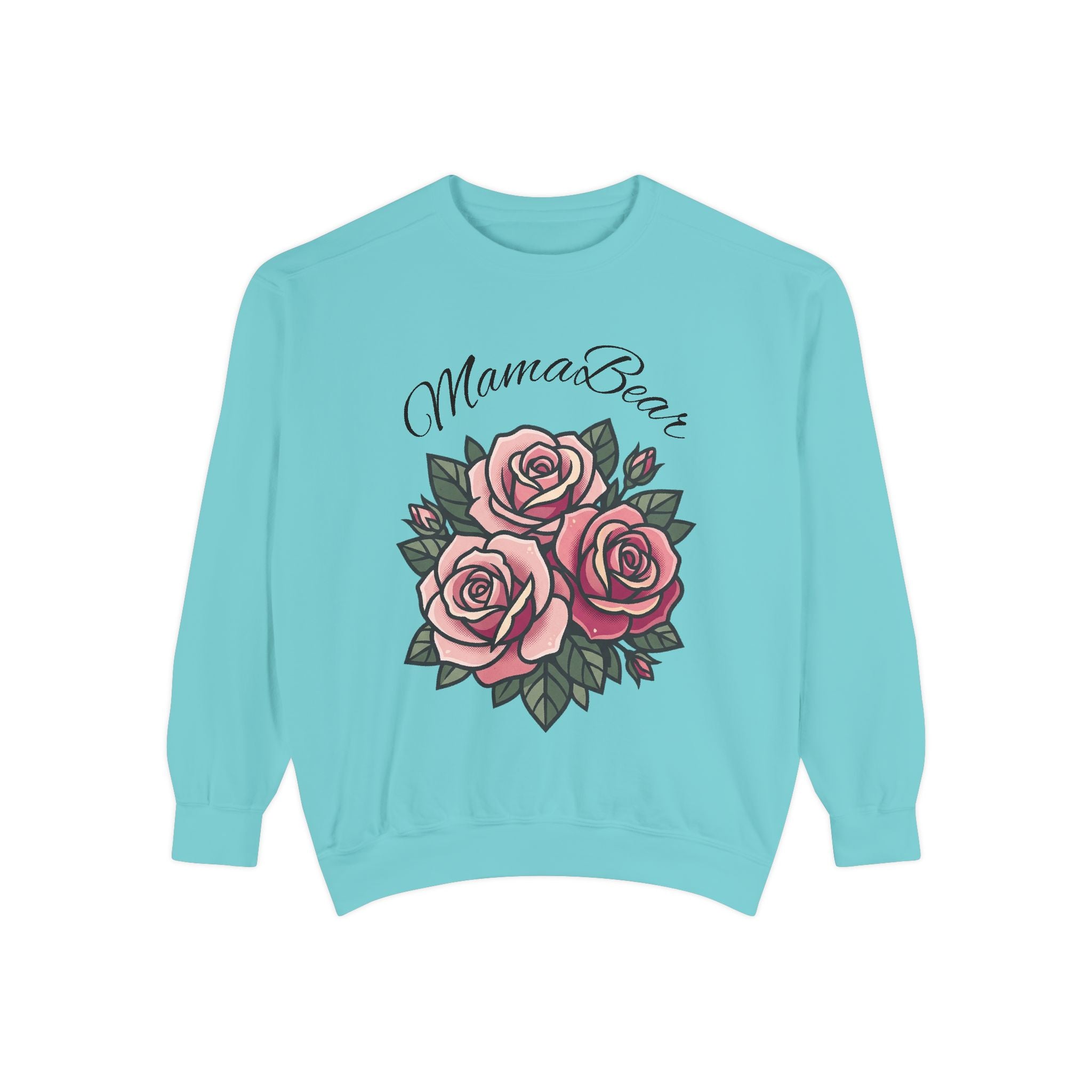 Long Sleeve Mama Bear Roses Sweatshirt- a Gift for every Occasion