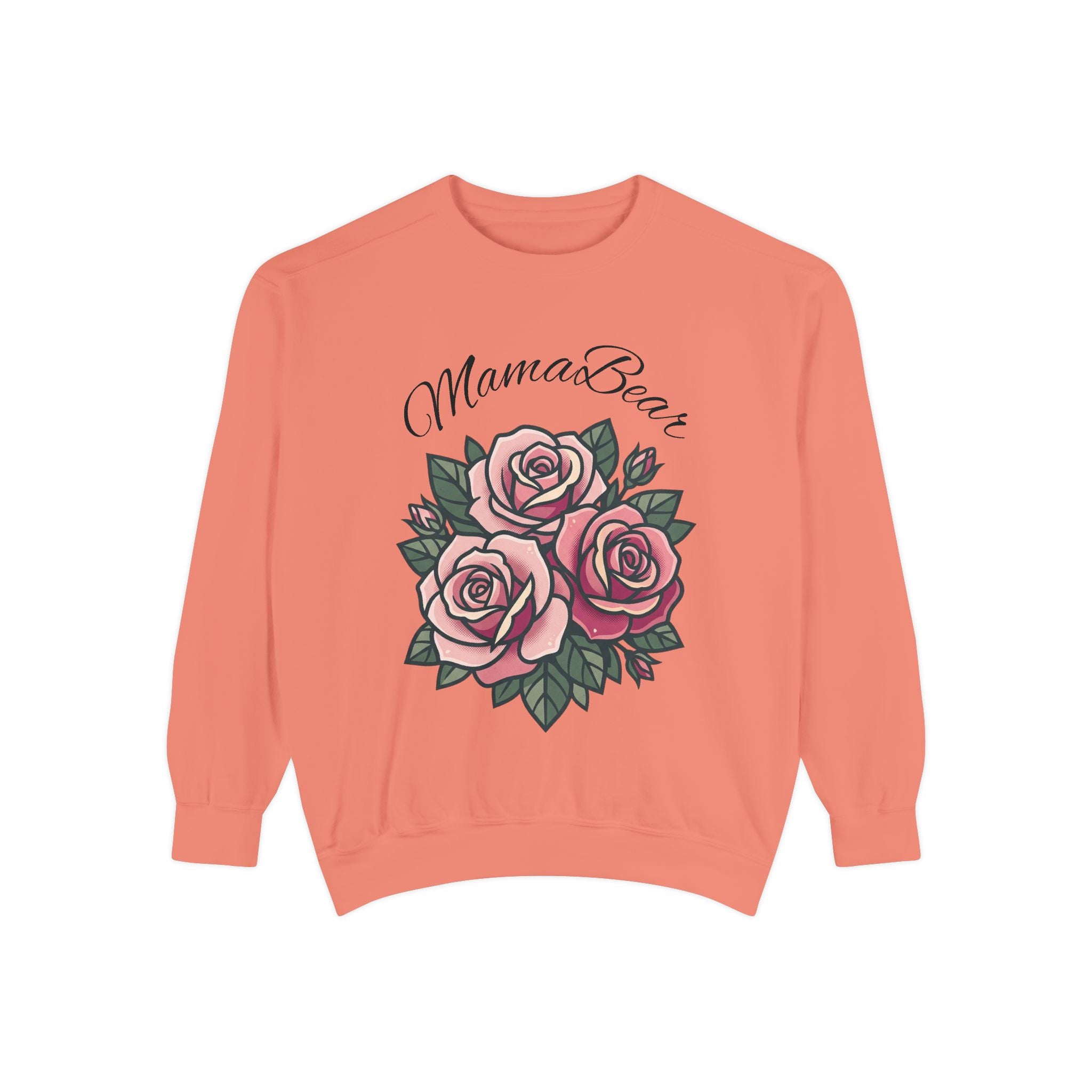 Long Sleeve Mama Bear Roses Sweatshirt- a Gift for every Occasion
