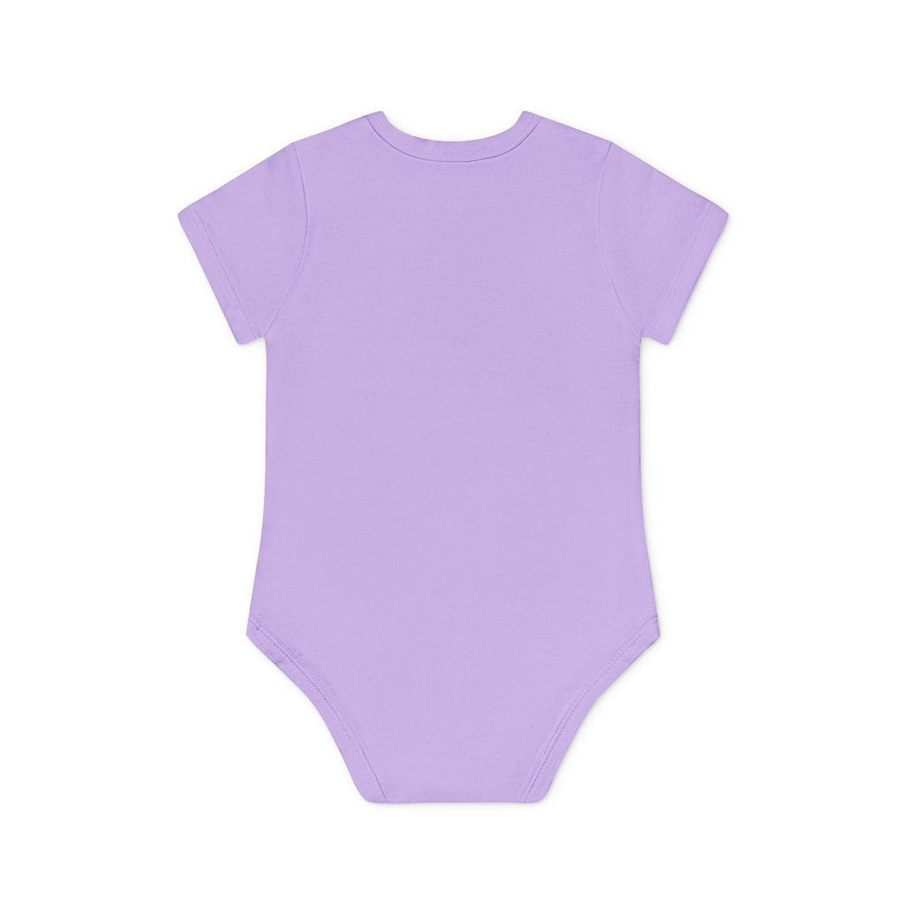 Mom's Fav Baby Bodysuit – Floral Infant Organic Short Sleeve Onesie