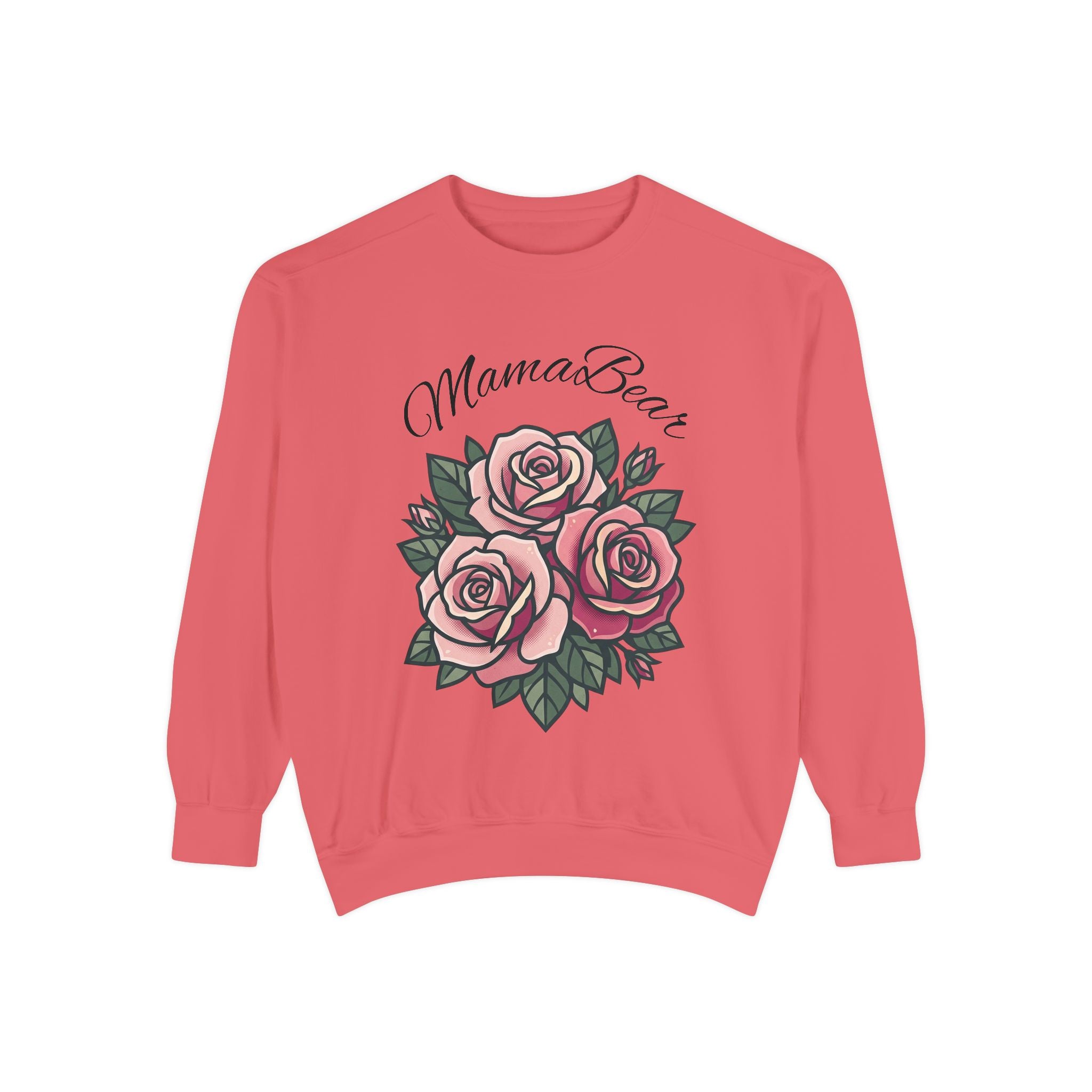 Long Sleeve Mama Bear Roses Sweatshirt- a Gift for every Occasion