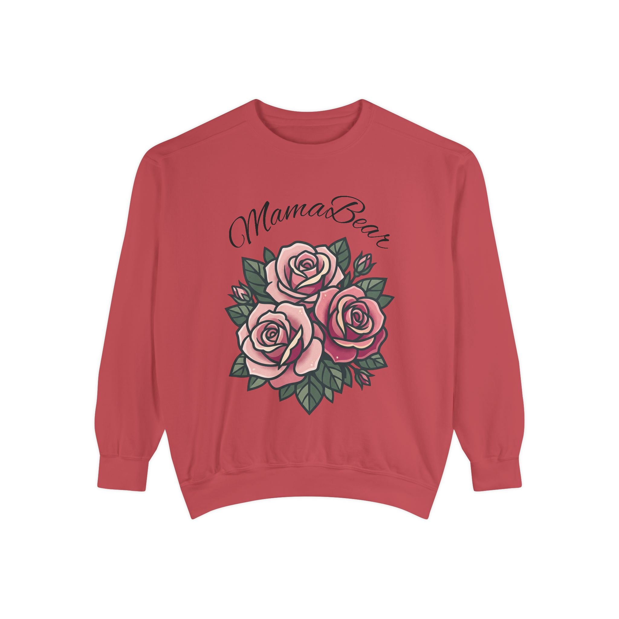 Long Sleeve Mama Bear Roses Sweatshirt- a Gift for every Occasion
